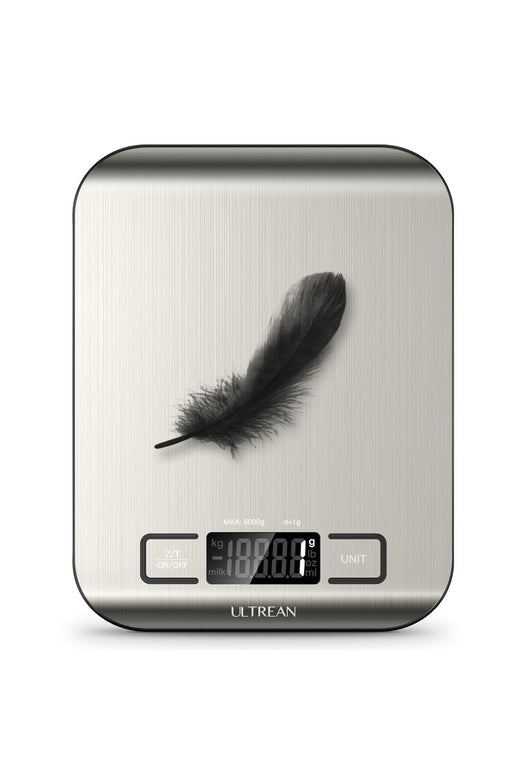 Digital Food Scale, High Precision Kitchen Scale, Measures in Grams and Ounces for Cooking a