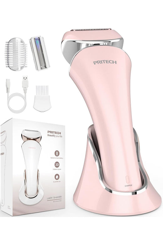 Electric Shaver for Women,Ladies Shaver,Lady Razor for Legs,Arm,Underarm,Bikini,USB Rechargeable Razor Wet&Dry Cordless for Woman