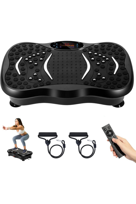 Vibration Plates, Vibration Fitness Exercise Machine for Home Use, with Bluetooth Speaker, 5
